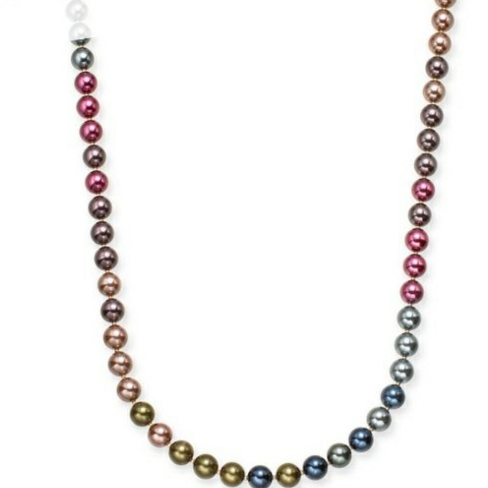 NWT Charter Club imitation pearl strand necklace